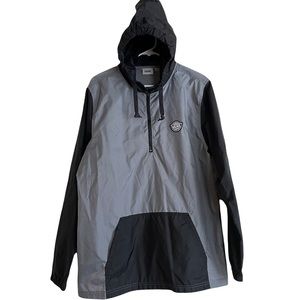 Vans off the Wall Men’s Windbreaker Large Black Gray